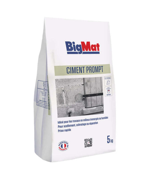 Ciment Prompt BigMat 5 kg — photo officielle BigMat