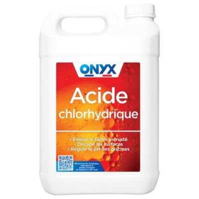 Acide chlorhydrique Onyx 23 % 5 L – référence 304504