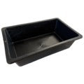 Auge plastique noire 25 litres Taliaplast – référence 310206