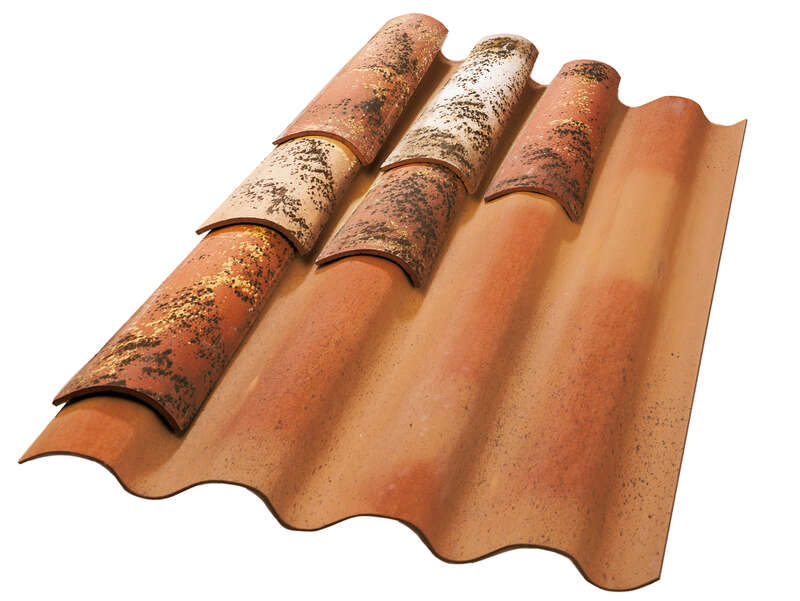 Plaque support de tuiles TEGOLIT PLUS 235 flammée — image BigMat France