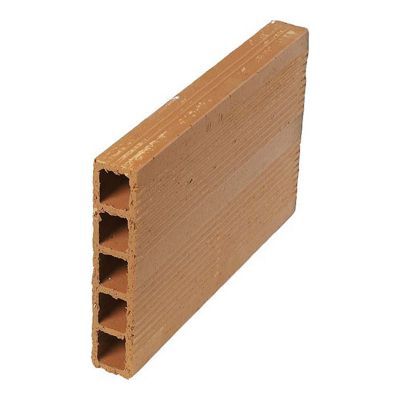 Brique de cloison terre cuite 385 x 70 x 200 mm