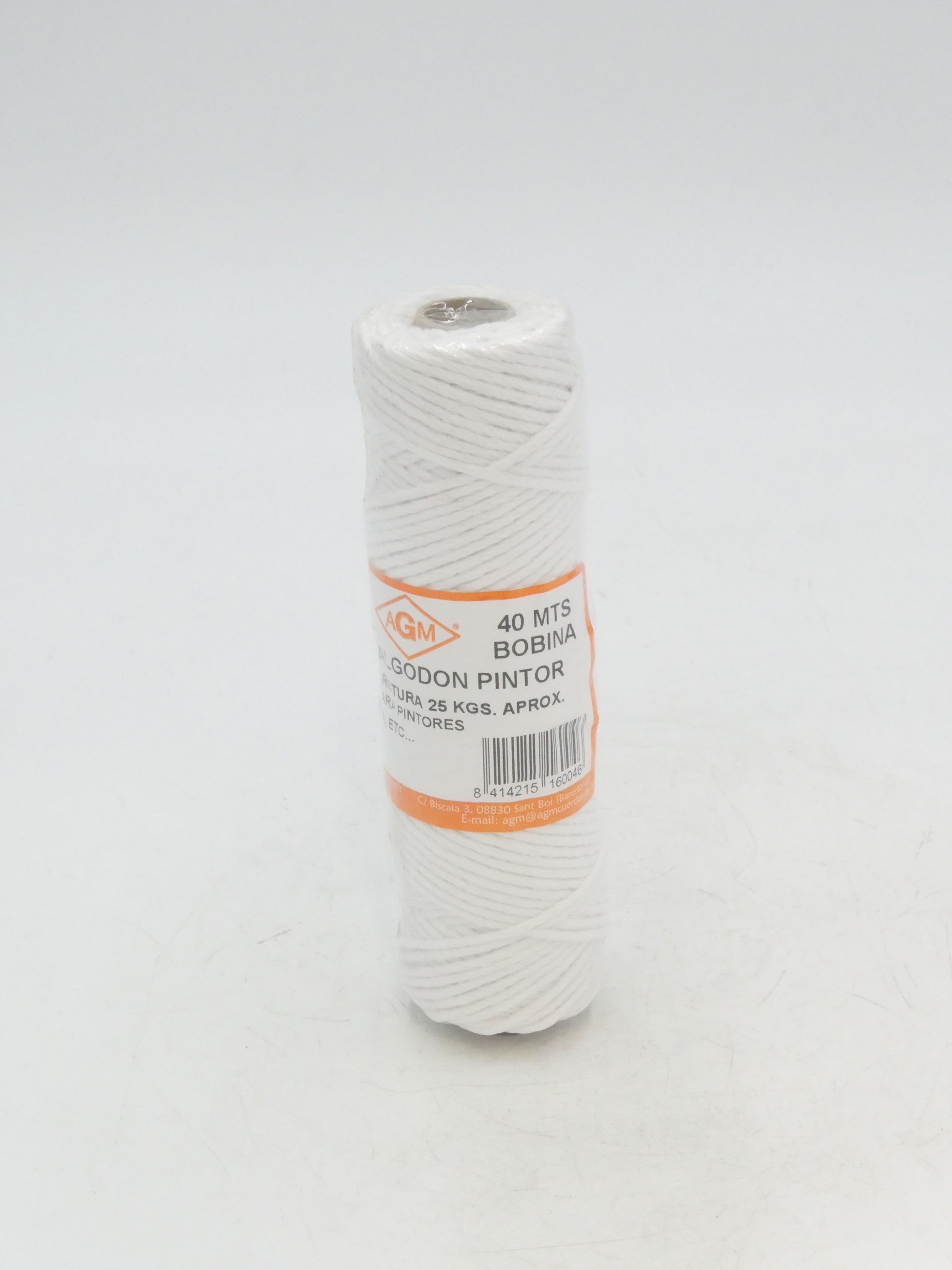 Cordeau coton tressé diamètre 2 mm longueur 40 m
