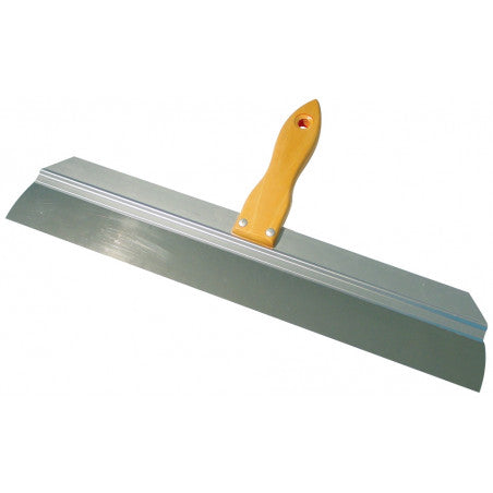 Couteau à enduire inox avec manche bois 60 cm Taliaplast – référence 440825