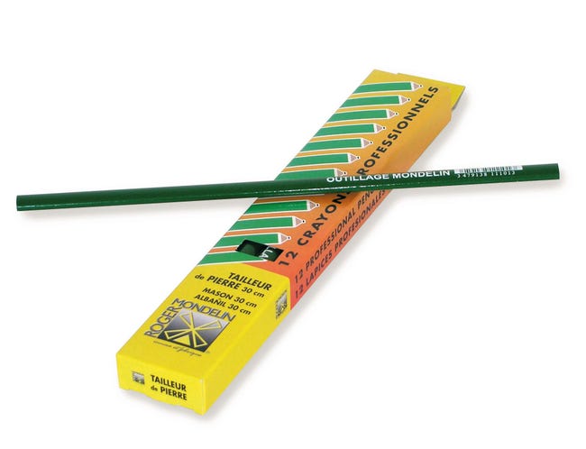 Crayon de charpentier 30 cm