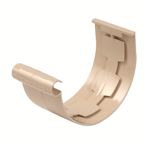 Jonction à coller PVC sable pour gouttière de 25
