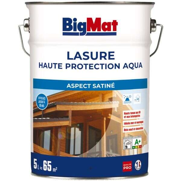Lasure HP BigMat incolore satinée 1 L