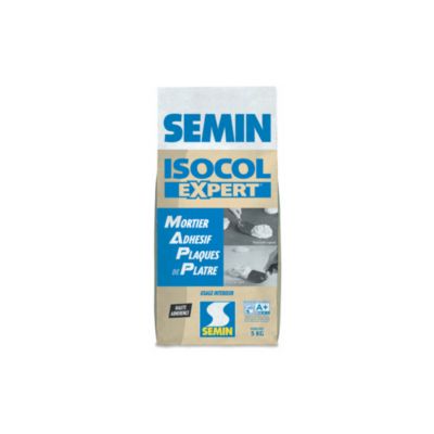 SEMIN Isocol Expert mortier adhésif 5 kg — photo produit