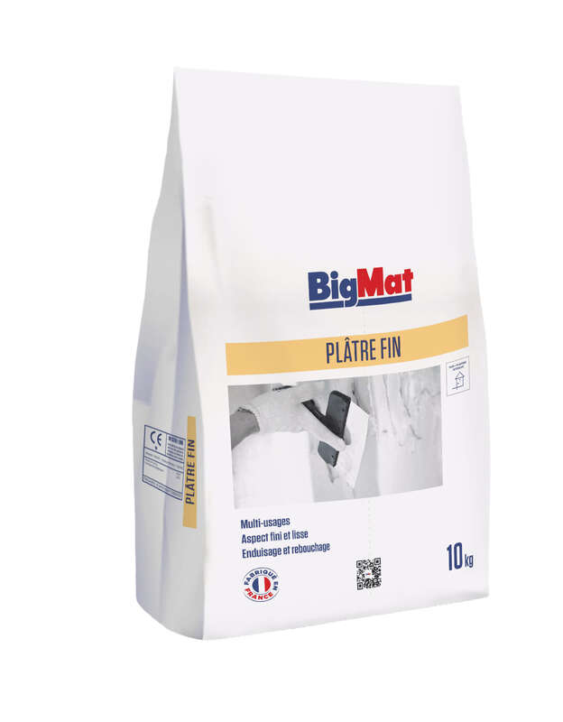Plâtre fin BigMat 10 kg