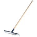 Râteau standard 14 dents avec manche bois 150 cm Taliaplast – référence 470315