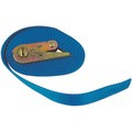 SANGLE ARRIMAGE A CLIQUET 5M X 25MM BLEUE