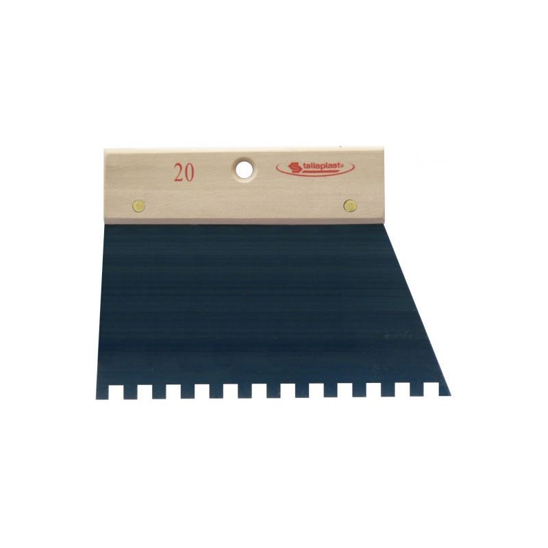 Peigne à colle TALIAPLAST 20 cm dents carrées 8 mm - 440506