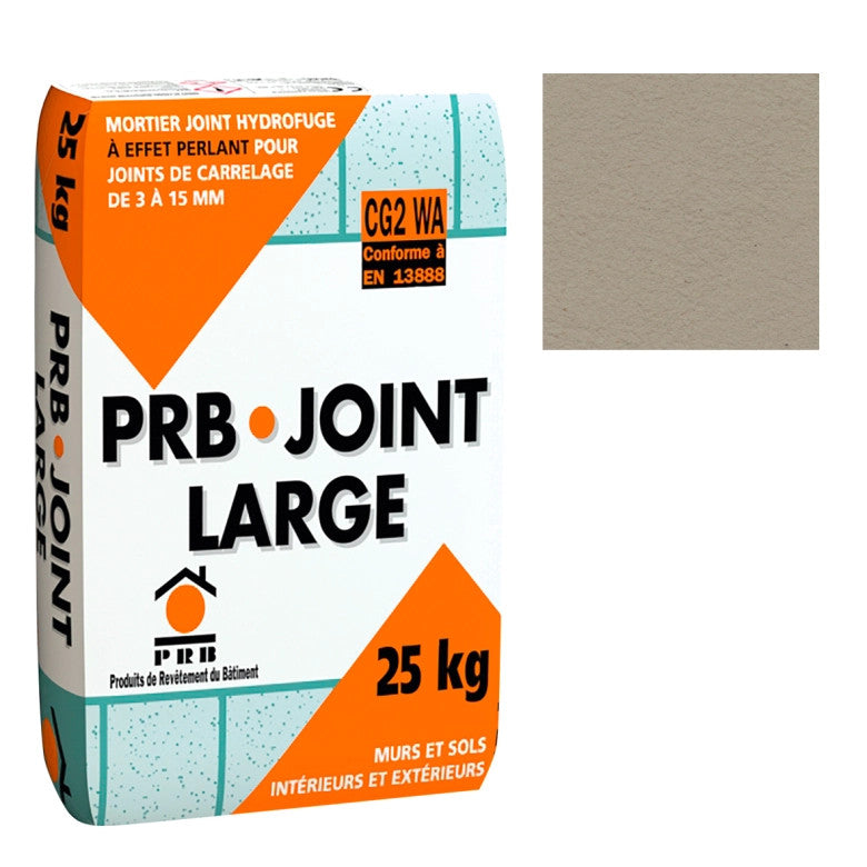 PRB Joint XT gris clair 25 kg
