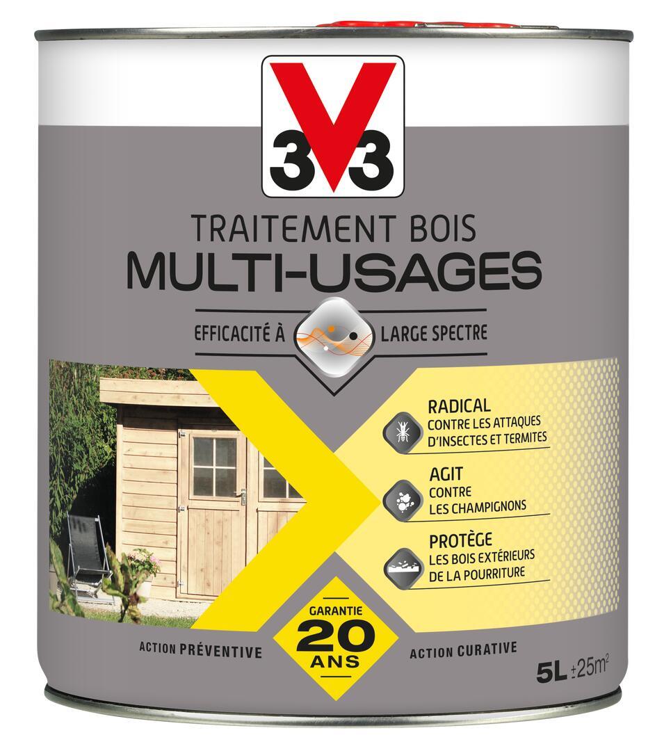 Traitement bois multi-usages 5 L