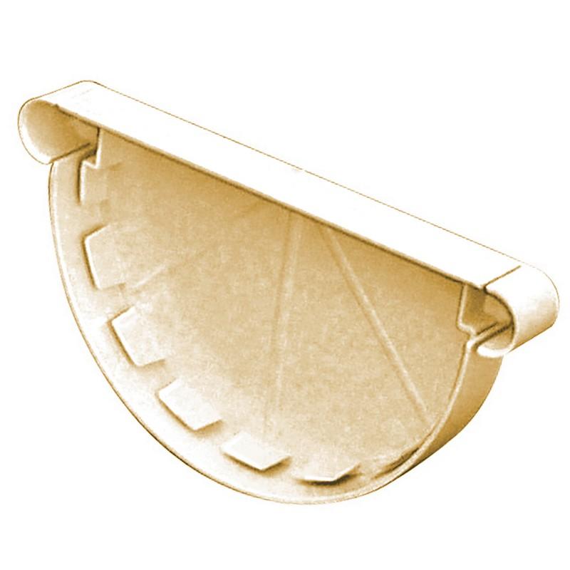 Fond gouttière PVC de 33 sable droite gauche
