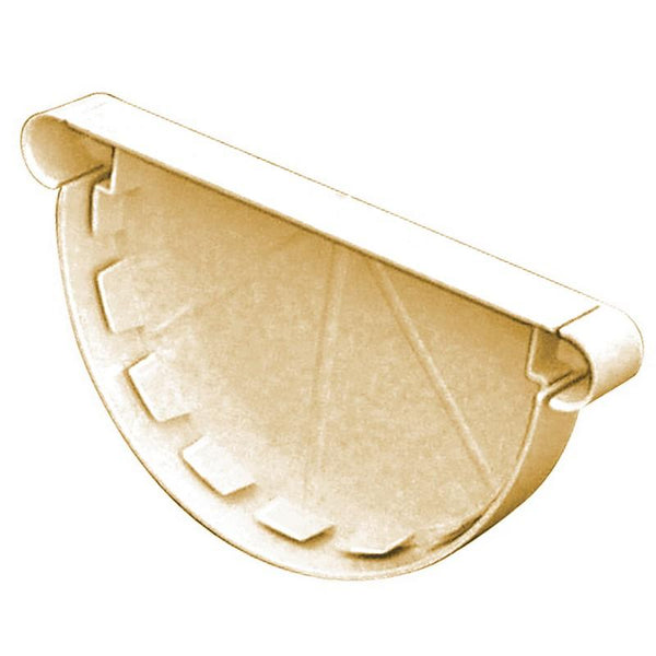 Fond gouttière PVC de 33 sable droite gauche