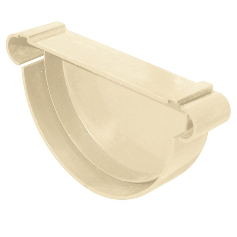 Fond gouttière PVC de 25 sable droite gauche